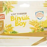 Koroplast Hanımeli Kokulu Büyük Boy Çöp Torbası 10'lu 65x80 Cm, Sızdırmaz & Yırtılmaz, Koku Hapsi, Geri Dönüştürülebilir Çöp Poşeti, Ev, Ofis, Restoran, Market, Okul, Bahçe, Mutfak, Banyo, Tuvalet