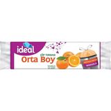 Koroplast İdeal Portakal Kokulu Orta Boy Büzgülü Çöp Poşeti 10'lu 50x60 cm, Kolay Bağlanır Kokulu Büzgülü Orta Boy Çöp Torbası, Sızdırmaz Yırtılmaz, Geri Dönüştürülebilir Atık Torbası Güçlü Çöp Poşeti