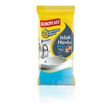 Koroplast Islak Banyo Temizlik Havlusu 30'lu, Kireç ve Kir Karşıtı Yüzey Temizleme Havlusu, Banyo Temizliği için Hijyenik Yüzey Temizleme Mendili, Lavabo, Tuvalet, Klozet, Duş, Küvet için Islak Havlu