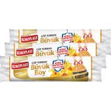 Koroplast Koku Hapsetmeli Büyük Boy Vanilya Kokulu Büzgülü Çöp Torbası 65X70CM - 10'lu x 3 Adet Avantajlı