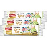 Koroplast Koku Hapsetmeli Orta Boy Yasemin Kokulu Büzgülü Çöp Torbası 55X60CM - 15'li x 3 Adet Avantajlı