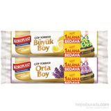 Koroplast Limon Kokulu Büzgülü Desenli Orta Boy Çöp Torbası Büyük Boy Lavanta Kokulu Çöp Torbası Hed