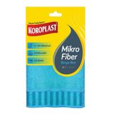 Koroplast Mikrofiber Banyo Bezi 2'li Set, Çift Taraflı Hızlı Kuruyan Temizlik Bezi Seti 30x30 cm