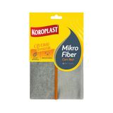 Koroplast Mikrofiber Bezi Tekli, Çift Taraflı Mikrofiber Temizlik Bezi 35x35 cm, Laptop, Bilgisayar, Televizyon, Telefon, , Pencere, Ayna, Araba, Araç Temizliği için Toz, Tüy, Çizik Bırakmaz