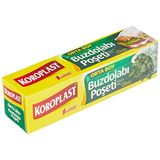 Koroplast Orta Boy Buzdolabı Poşeti 20'li Set, BPA İçermez, Sızdırmaz Mutfak Buzdolabı Poşeti Orta Boy 24x38cm, Meyve, Sebze Yemek, Gıda Saklama Torbası, Tekrar Kullanılabilir Mutfak Buzdolabı Torbası
