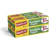 Koroplast Orta Boy Buzdolabı Poşeti 24x38 cm, 20'li Paket