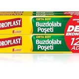 Koroplast Orta Boy Buzdolabı Poşeti Dev Ekonomi 120’li, Yeni Ekonomik Buzdolabı Poşeti Orta Boy 24x38 cm, BPA İçermez, Sızdırmaz Saklama Torbası, Meyve, Sebze, Yemek, Et, Tavuk, Gıda Saklama Torbası