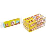 Koroplast Orta Boy Çöp Torbası 15 Adet ve Koroplast Büyük Boy 80'li 4 Al 3 Öde Buzdolabı Poşeti (4 x 20)