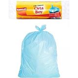 Koroplast Orta Boy Torbası 15'Li 55X60 Cm, Sızdırmaz & Dayanıklı, Çift Katlı, Geri Dönüştürülebilir Orta Boy Poşeti, Mutfak, Ofis, İlk Yardım Çantası, Okul, Kantin, Market, Bahçe, Balkon