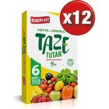 Koroplast Taze Tutan Buzdolabı Poşeti 5li x 12 Paket (1 Koli)