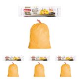 Koroplast VANİLYA Kokulu Büzgülü Büyük Boy Çöp Torbası 65 x 70 cm (1 x 10 adet) (4 paketi)