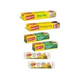 Koroplast Xmax Paketi Buzdolabı Poşeti+Streç Film+Alüminyum Folyo+Vanilya Kokulu Çöp Poşeti - Beyaz