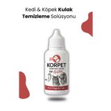 KorPet Kedi Köpek Kulak Temizleme Damlası 50 ml (Cat&Dog Ear clean)