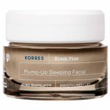 korres BLACK PINE 4D BioShapeLiftT Plump-up Sleeping Facial Gece Kremi, 5002955276