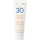 Korres Yoghurt Sunscreen SPF30+ 250 ml Yüz ve Vücut Güneş Kremi