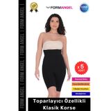 #Korse İz Göstermeyen Kaymaz Dikişsiz Vücut Şekillendiren Kalça Toparlayıcı Klasik Korse - 5 Adet