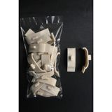 Koru Life Stor Perde Montaj Aparatı 25 Adet Dar Ayak (3,7 Cm) - 1