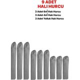 Koru Tekstil 9 Adet Halı Hurcu Kalın Tela Kumaş ile Yırtılmaya Dayanıklı Koruma