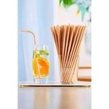 Körüklü Kağıt Pipet 200 Adet - 01 - Beyaz - Option-1