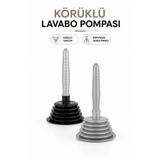 Körüklü Lavabo Pompası - Güçlü Vakumlu, Kimyasal Gerektirmeyen Gider Açıcı Piston FL-0070