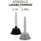 Körüklü Lavabo Pompası - Güçlü Vakumlu, Kimyasal Gerektirmeyen Gider Açıcı Piston