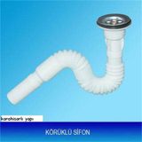 Körüklü Lavabo Sifonu Ekonomik
