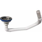 Körüklü Lavobo Sifonu Çöpmak (Geniş) Lavabo Sifonu