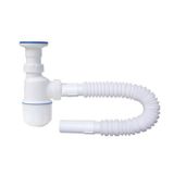 Körüklü Taslı Lavabo Evye Sifonu - Depolu