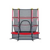Koruma Fileli Trambolin 140 Cm 55" (Kırmızı)