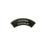 Koruma Güvenlik Kol Arması 3D, Yeni Model Tip Cırtlı, Standart Ölçü, 1.Sınıf Kalite