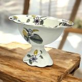 Kosava Porselen Ayaklı Oval Derin Model Servis Tabağı 28/18 cm - 28 x 18 x 5 cm