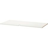 Köşe alt dolap rafı, beyaz, 128 cm