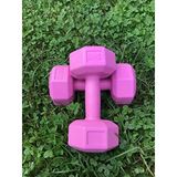 Köseli Vınyl Dambıl Seti, 2 Adet Ağırlık İle Fitness İçin İdeal