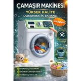 kosetoys Oyuncak Çamaşır Makinesi Dokunmatik Ekran Yüksek Kalite 24 cm
