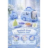 kosetoys Taşıma Çantalı Yürüyen miyavlayan kedi