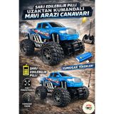 kosetoys Uzaktan Kumandalı Off Road Arazi Araba 27 MHz / 4x2 / Mavi