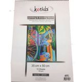 Kosida 20181 Paiting Drawing Block 35x50 cm 15 Sayfa Resim Defteri