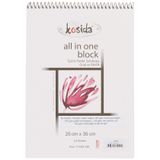 Kosida All In One Block 25x35 cm 24 Yaprak Not Defteri