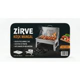 Köşk Mangal Katlanabilir Portatif Kamp Ve Piknik Mangalı Izgarası 30X50 Cm