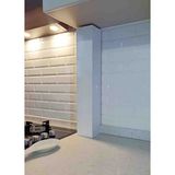KÖŞK MDF Malzeme ile Modern Doğalgaz Borusu Kapatma Boru Gizleme Süsü 55 cm Ölçüler