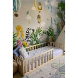 Köşk Mobilya Zehra Montessori Bebek Ve Çocuk Karyolası 70X200 Yatak Uyumlu
