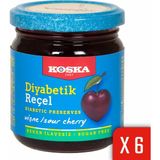 Koska 240 gr Vişne Reçeli 6 Adet - 1,4 kg