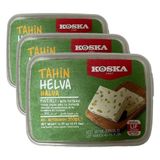 Koska 350 Gram Fıstıklı Tahin Helva PLS Kutu (3 paketi)