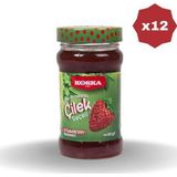 Koska Çilek Reçeli 380 Gr - (12 Adet)