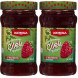 Koska Çilek Reçeli 380 Gr Kavanoz 2li paket