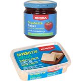 Koska Çilek Reçeli-Sade Helva 2'li Set - 600 gr