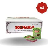 Koska Piknik Vişne Reçeli 20 Gr 100'Lü - (2 Paket)