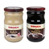 Koska Tahin ve Üzüm Pekmezi Seti, 600 gr Susam Ezmesi, 800 gr Pekmez