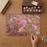 Kosmeya Çiçek Bahçesi Tasarımı 240 Parça Ahşap Puzzle Ahşap Kutuda MP02033
