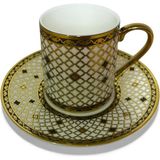 Kosova Porselen Fincan Takımı 6lı 90 cc (RSY-104) - 6 Adet - 90 ml